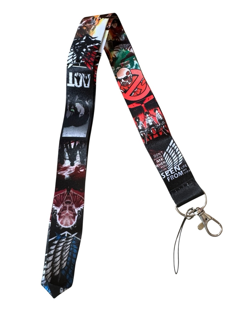 Attack on titan lanyard